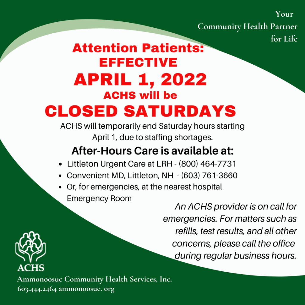 ACHS – Ammonoosuc Community Health Services